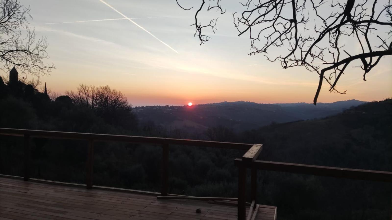 Bed and Breakfast "Cara Pace" In Collina Per Famiglie Montefiore Conca Exterior foto